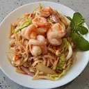 ssc.nouilles sautées aux crevettes